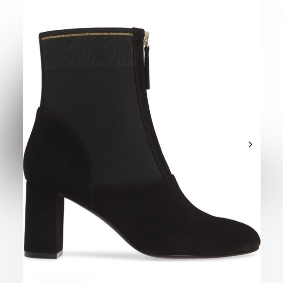 NIB David Tate MONIQUE Black Ankle Boot - Picture 4 of 7